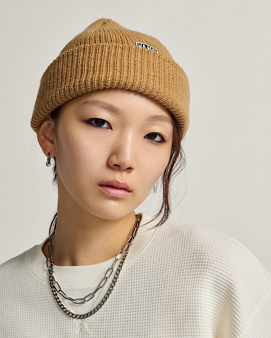 Hex Patch Cuff Beanie