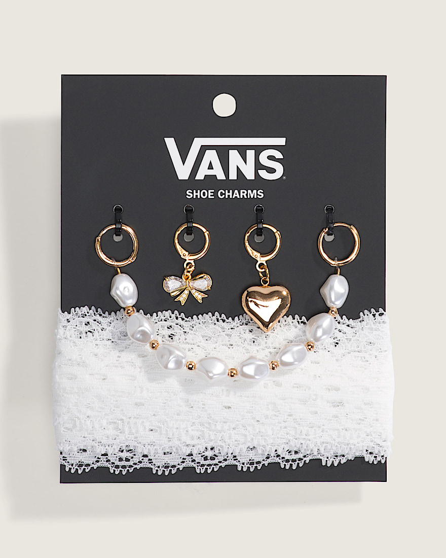 Vans Pearl and Lace Shoe Charm Set - 1