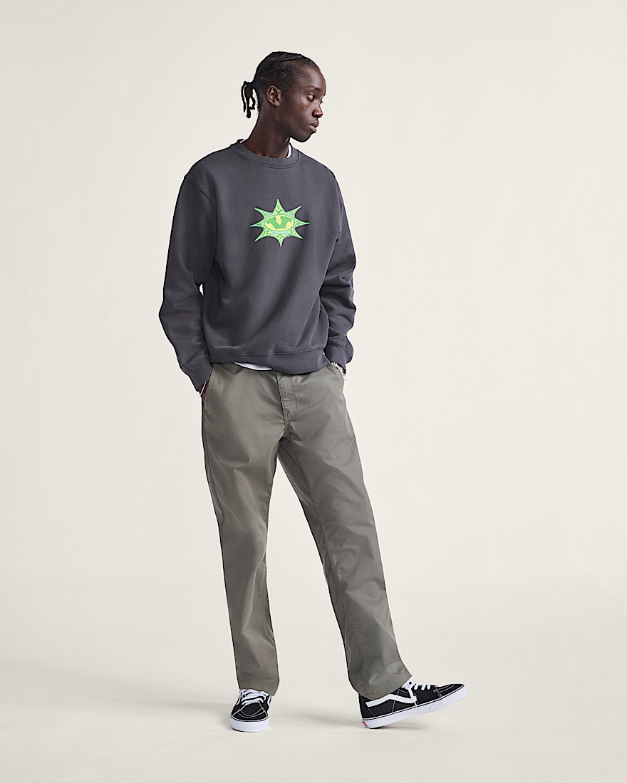 Star Checker Crew Sweatshirt