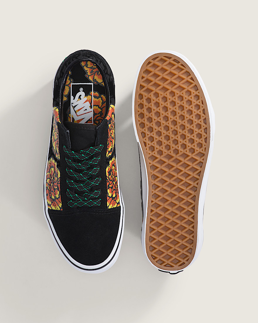 Old Skool Dia de los Muertos Shoe