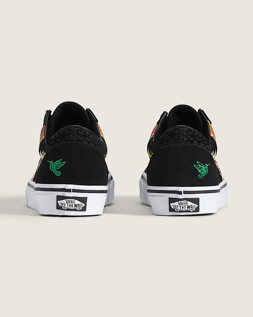 Old Skool Dia de los Muertos Shoe
