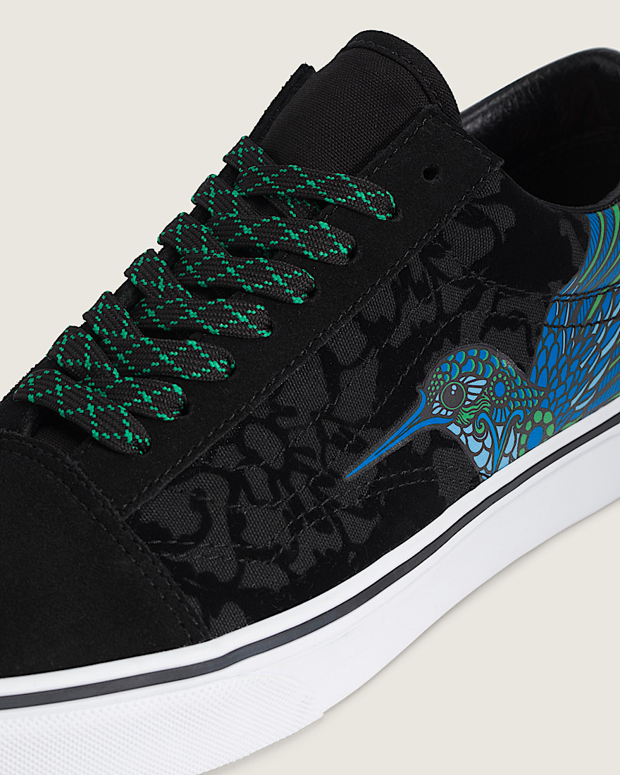 Old Skool Dia de los Muertos Shoe
