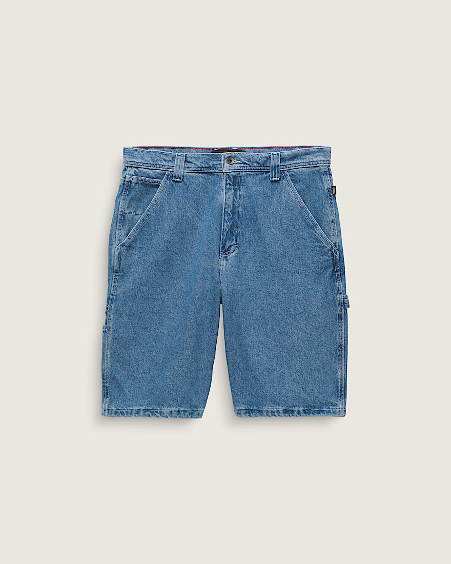 Drill Chore Loose Denim 22'' Shorts