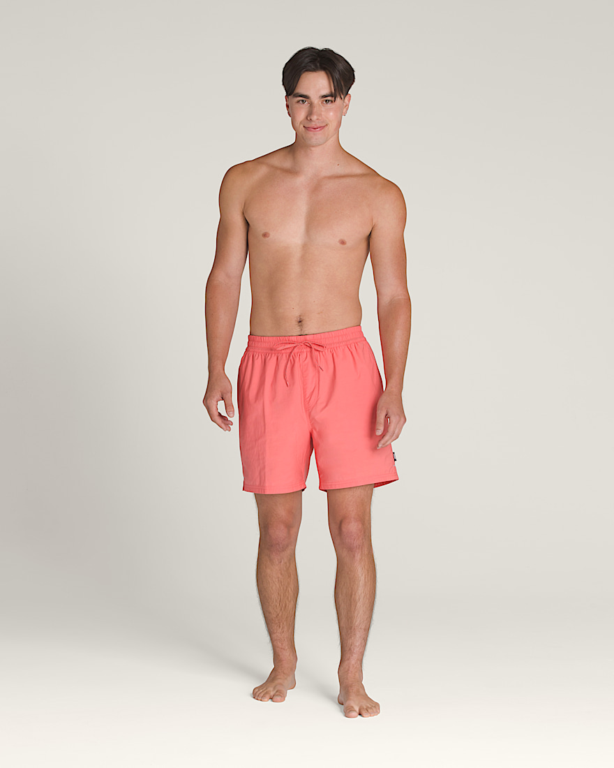 Primary Solid Elastic 17'' Boardshorts