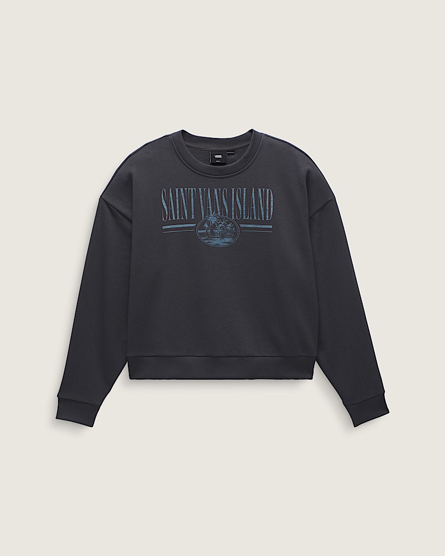 Retro Isle Graphic Crew Sweatshirt