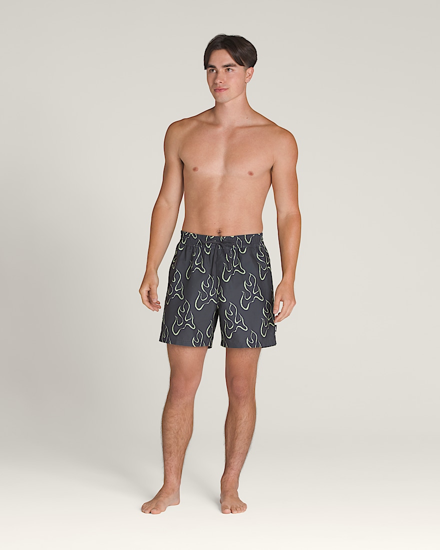 Primary Solid Elastic 17'' Boardshorts