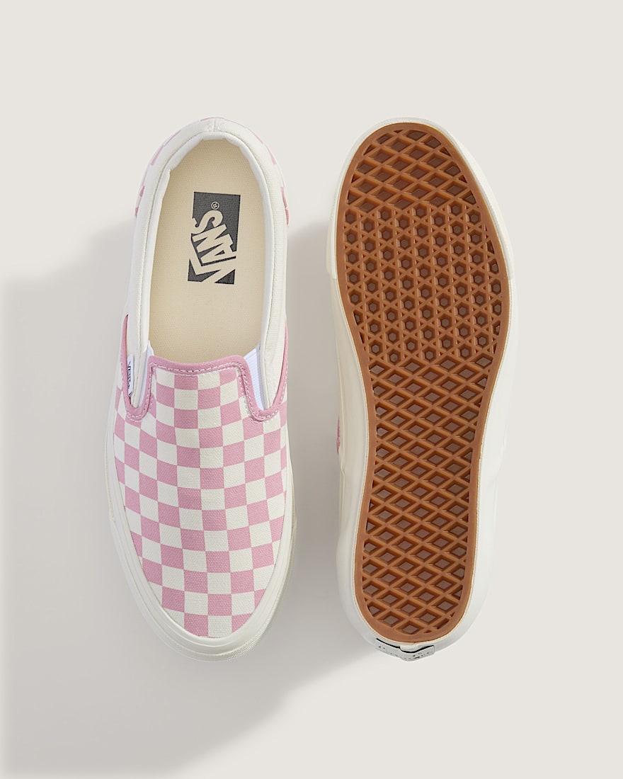 Premium Classic Slip-On Checkerboard Shoe