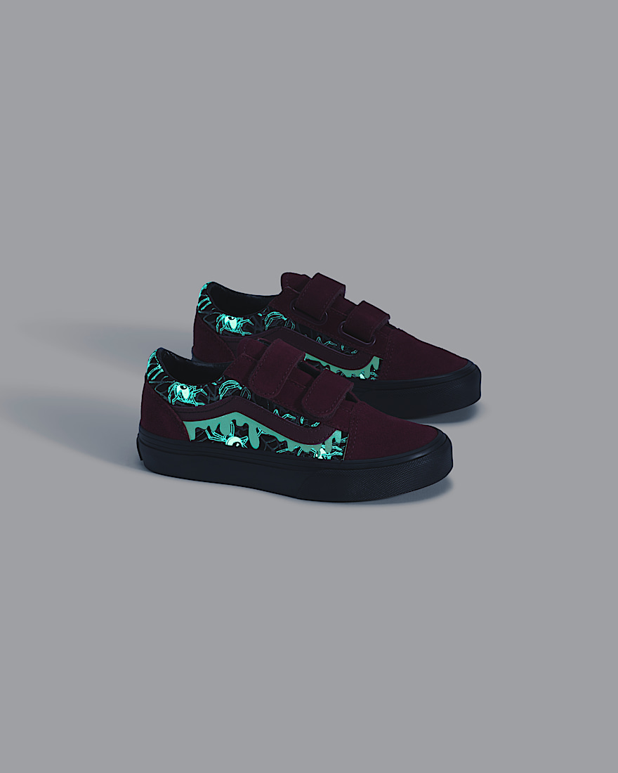 Little Kids Old Skool V Halloween Shoe