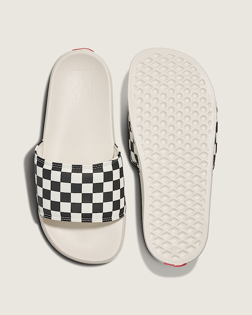 La Costa Checkerboard Slide-On Sandal