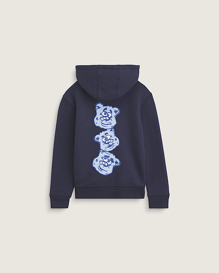 Little Kids Dizzy Bear Zip Hoodie