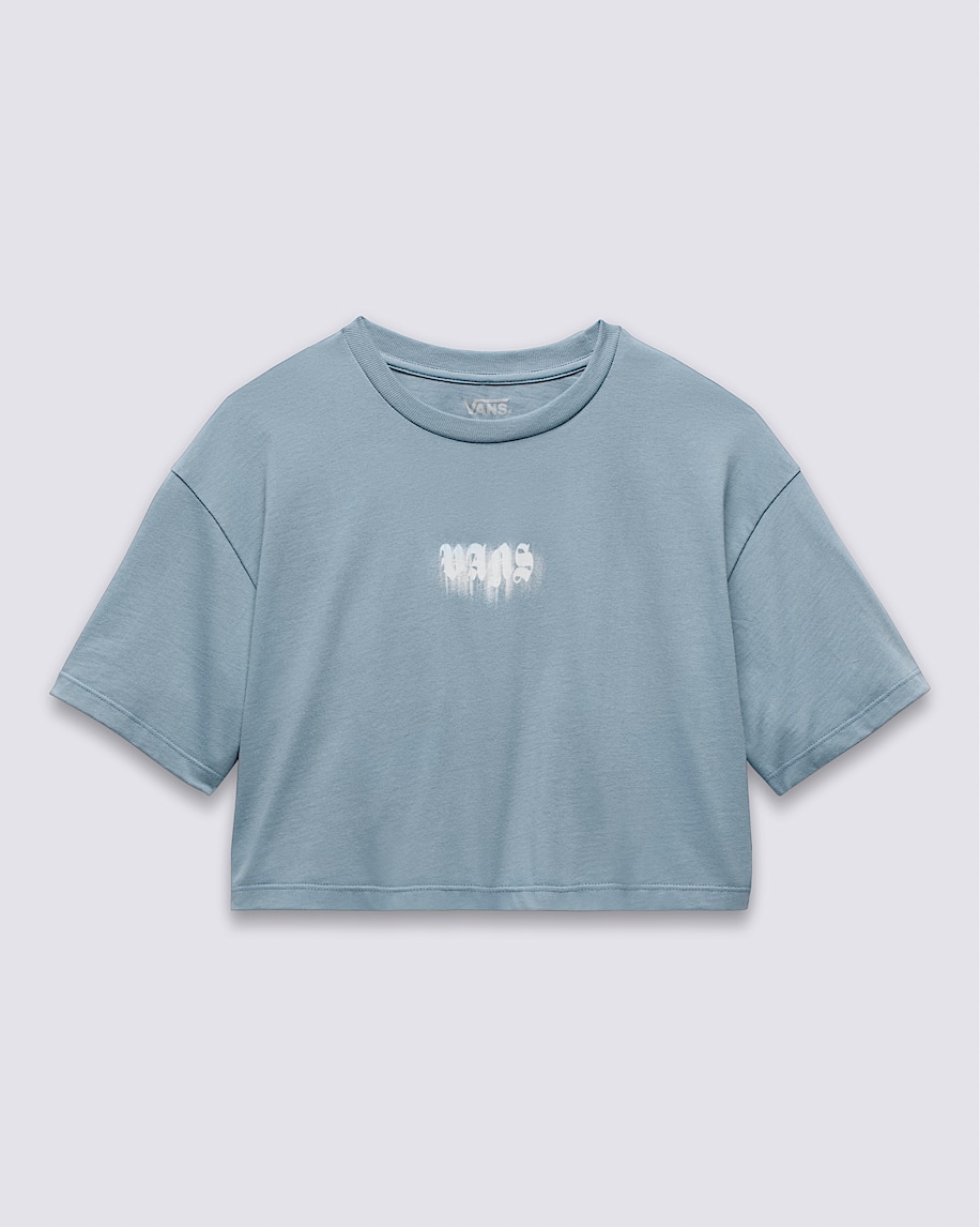 Grafitti Nightwash TShirt VANS Citadel Blue FLATLAY