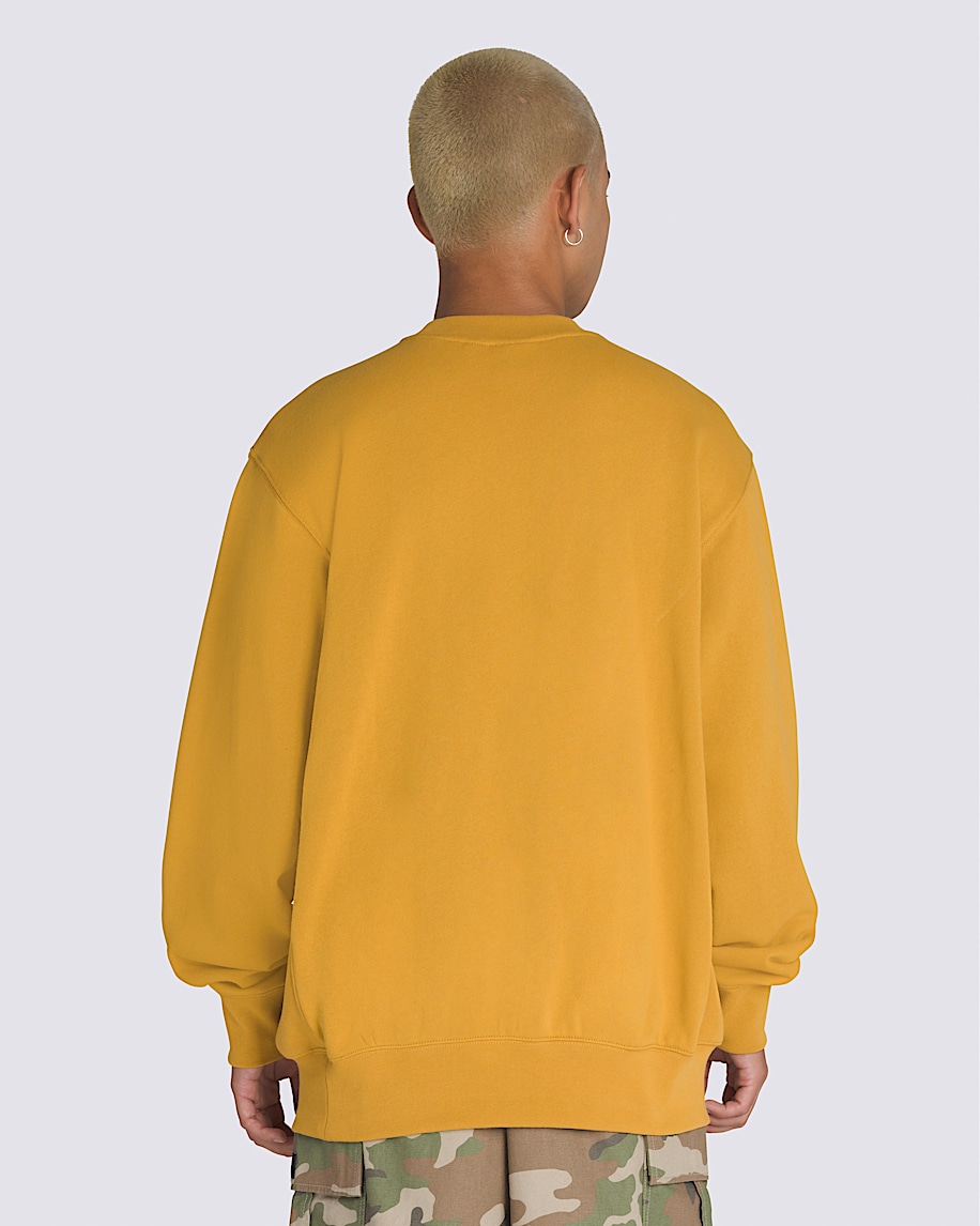 Original Standards Crew Sweatshirt VANS Harvest Gold Yellow ALT1