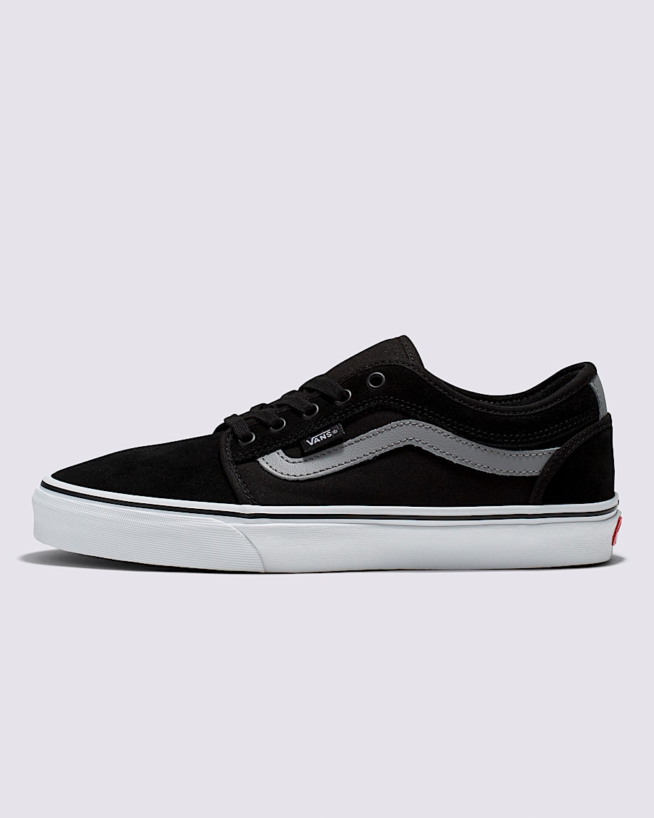 Chukka Low Sidestripe Shoe VANS Black  Grey HERO