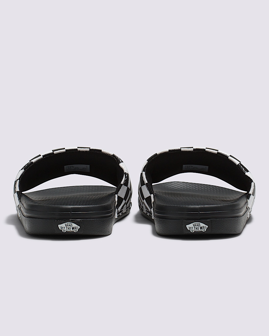 Little Kids La Costa Checkerboard Slide VANS Checkerboard White ALT3