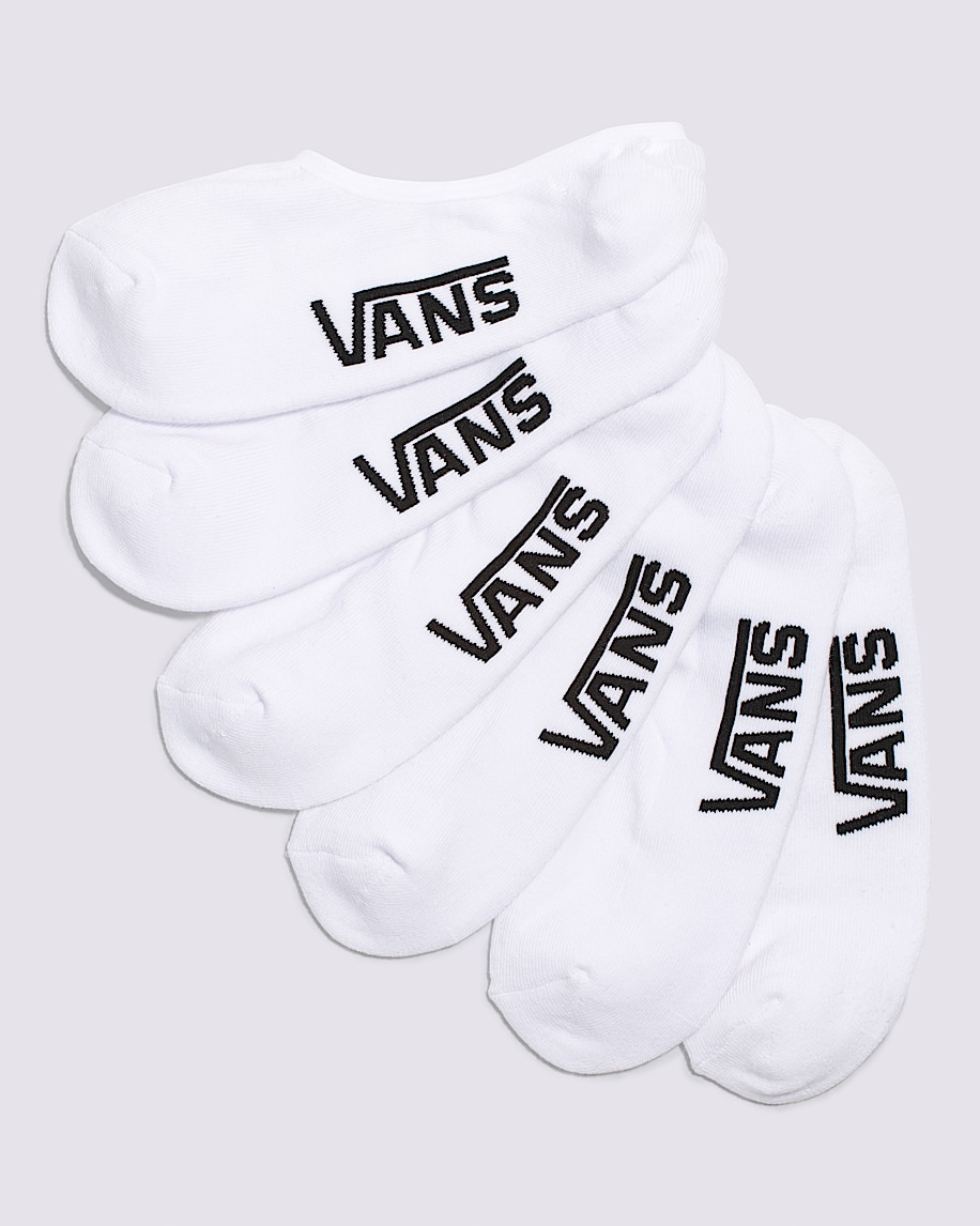 Classic Super No Show Socks 3Pack VANS White HERO