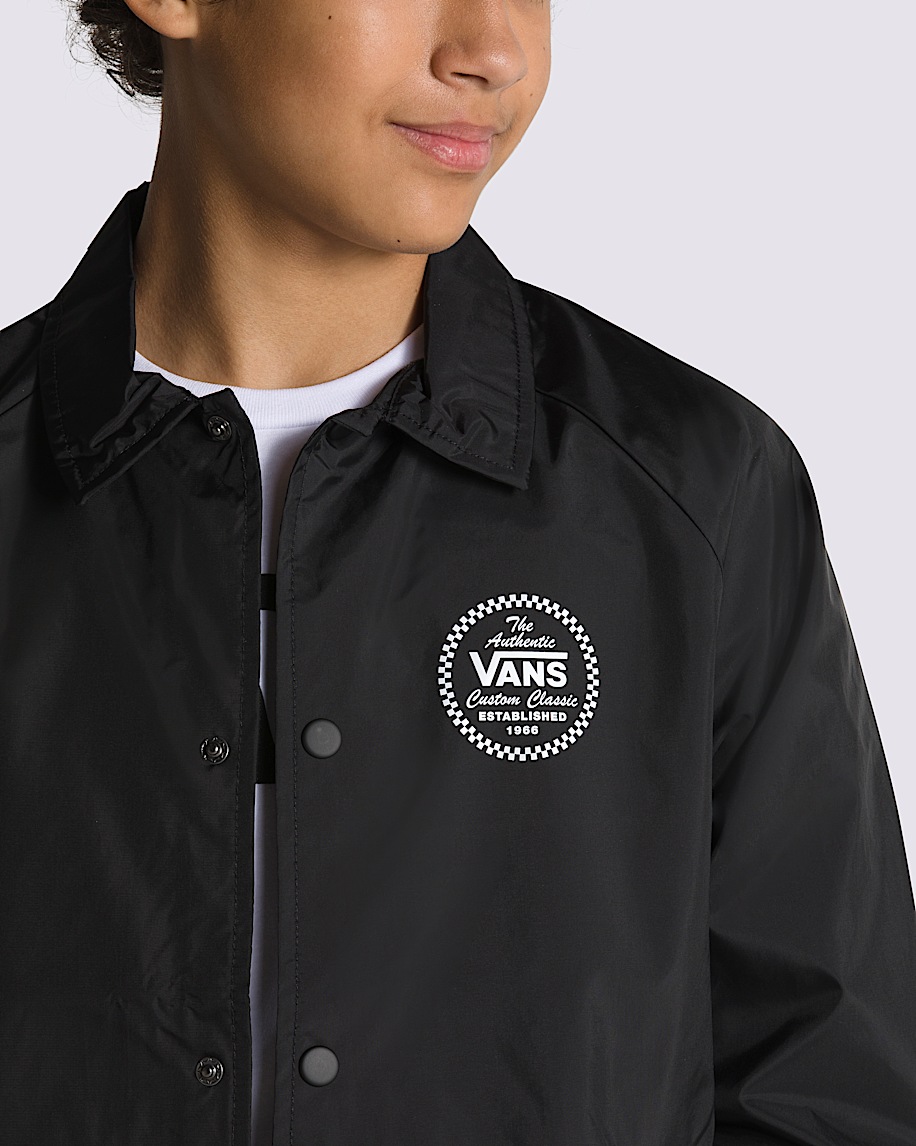 Kids Torrey Windbreaker Jacket VANS Black ALT3