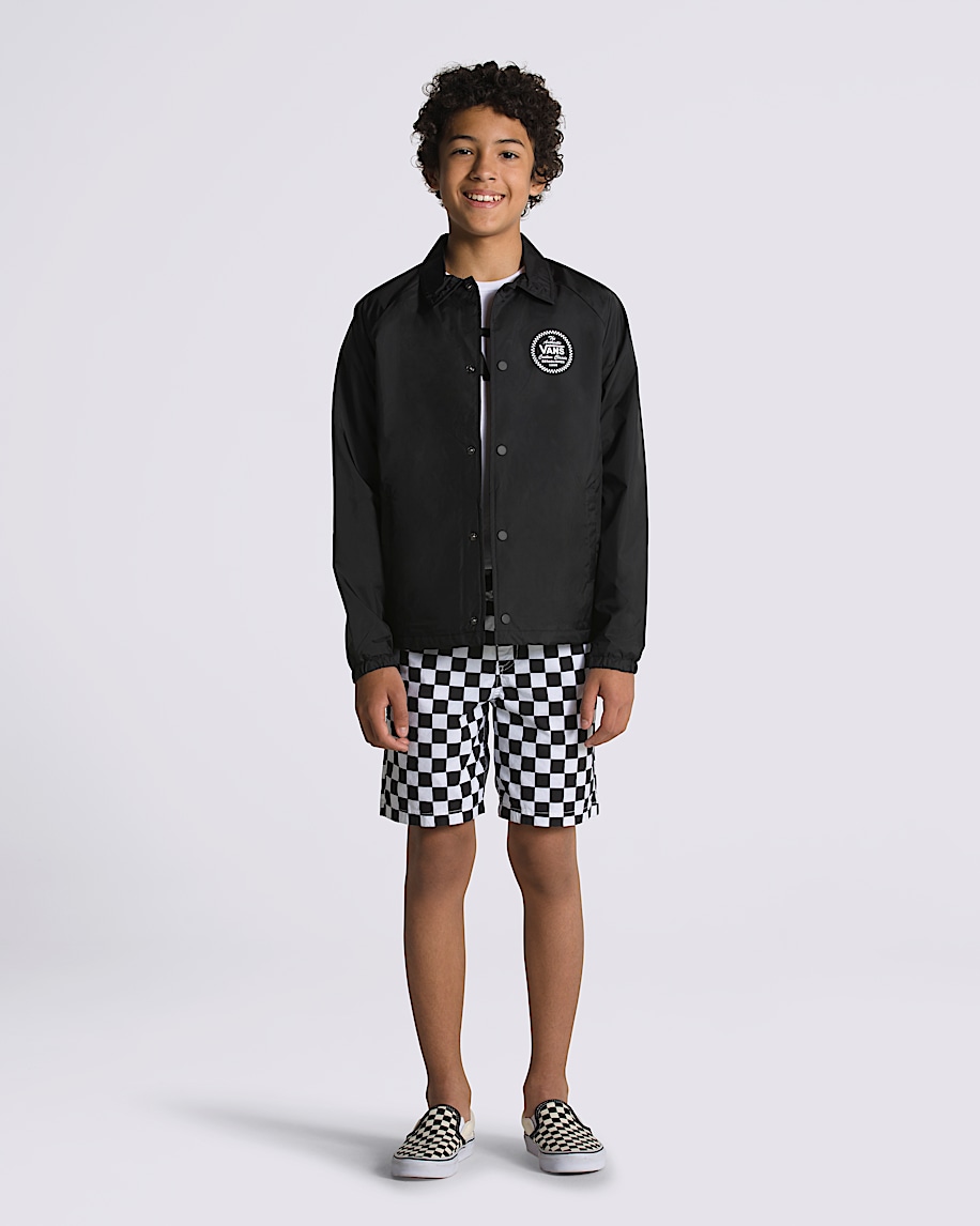 Kids Torrey Windbreaker Jacket VANS Black ALT2