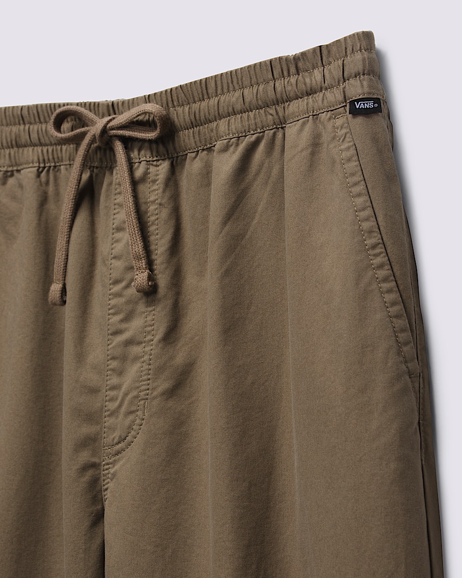 Range Baggy Tapered Elastic Pants VANS Canteen Brown ALT5