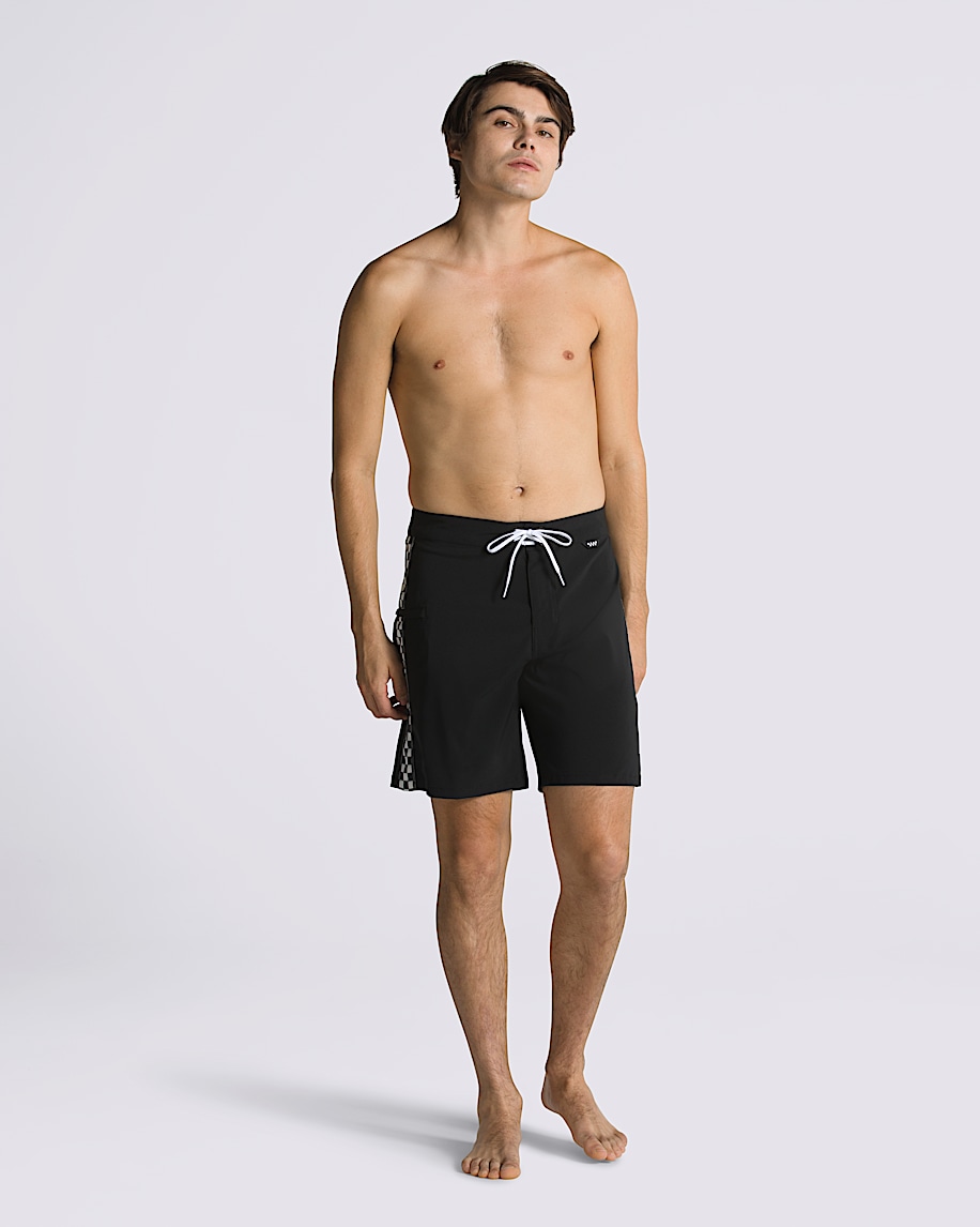 Daily 18 Checkerboard Boardshorts VANS Checkerboard Black ALT6