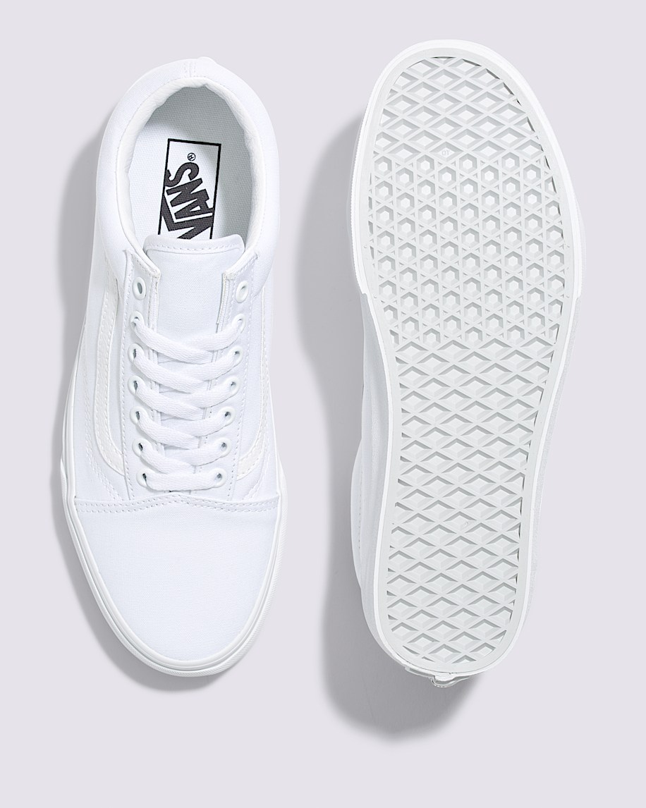Old Skool Wide Shoe VANS True White ALT2