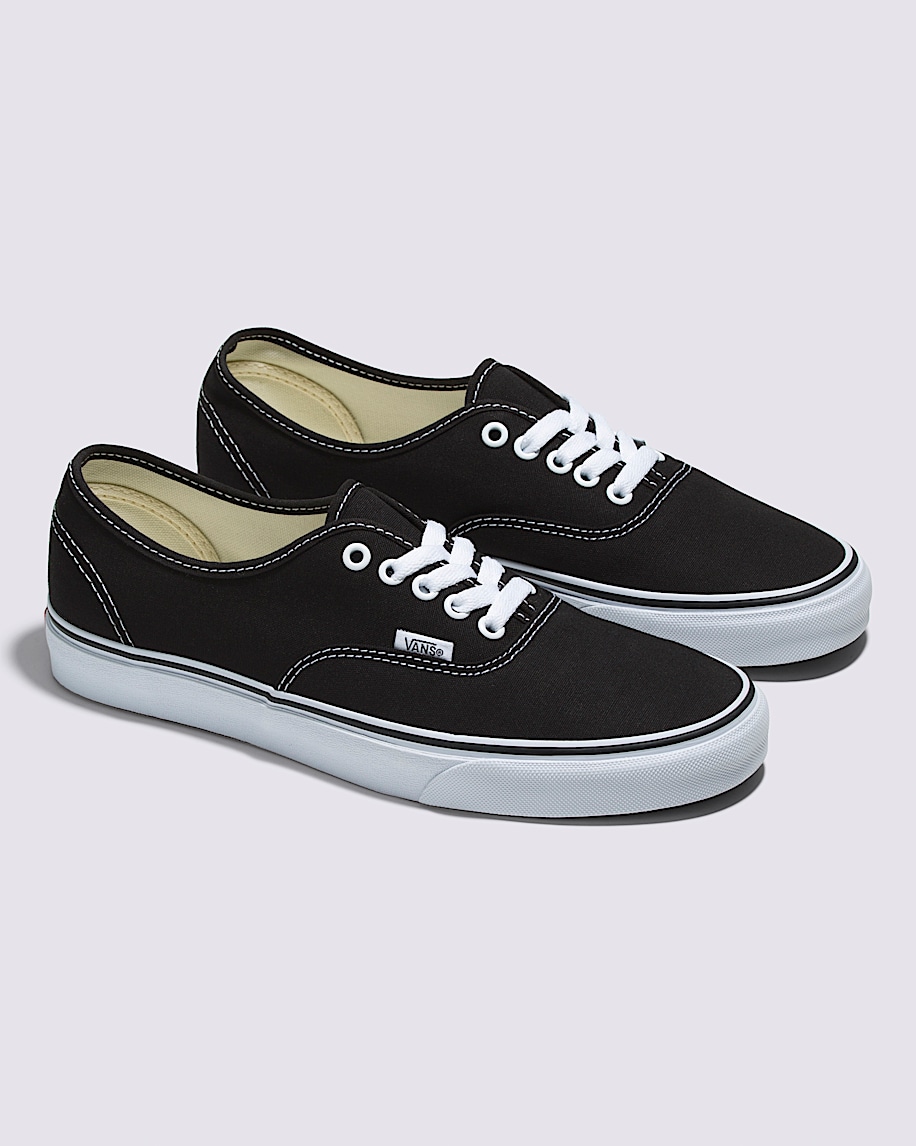 Authentic Wide Shoe VANS Black  White ALT1