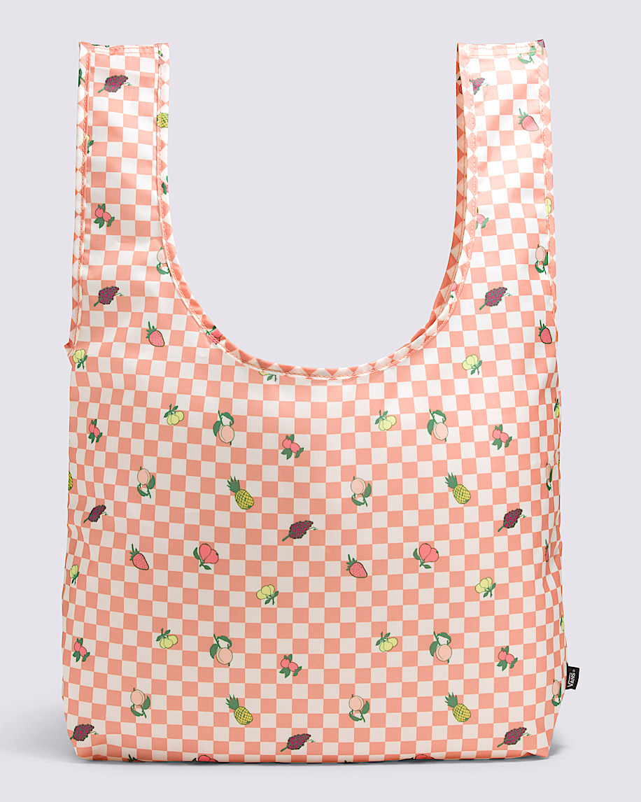 Contortion Tote Bag VANS Sun Baked Pink  Marshmallow White HERO