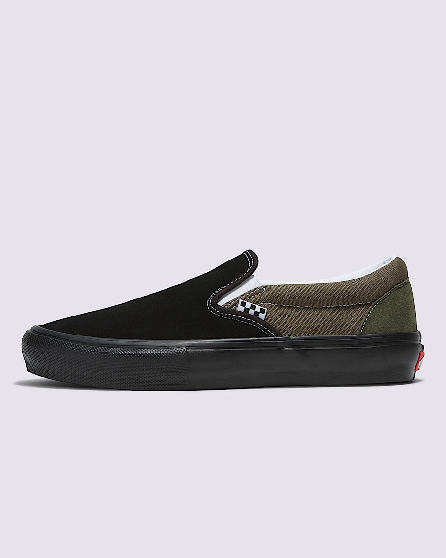 Skate SlipOn Shoe VANS Black  Grape Leaf HERO