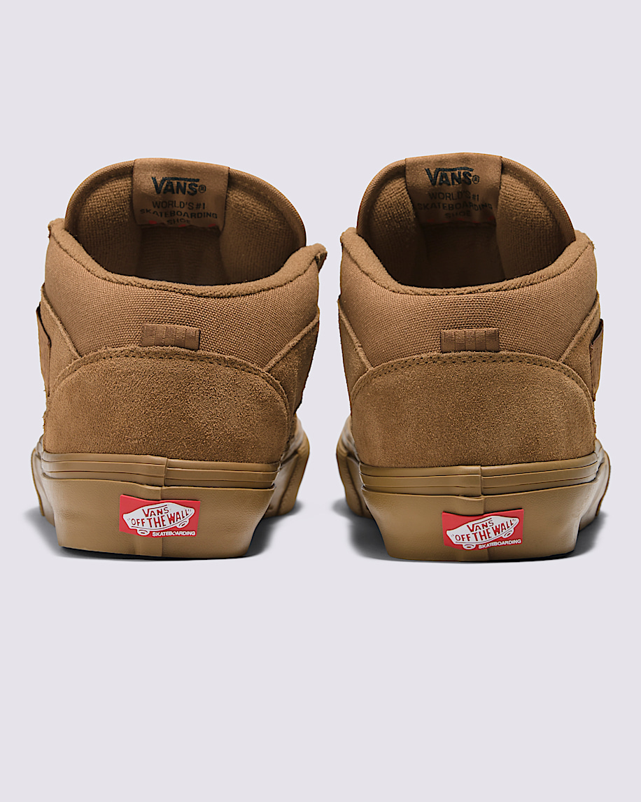 Skate Half Cab Suede Shoe VANS Brown  Gum ALT3