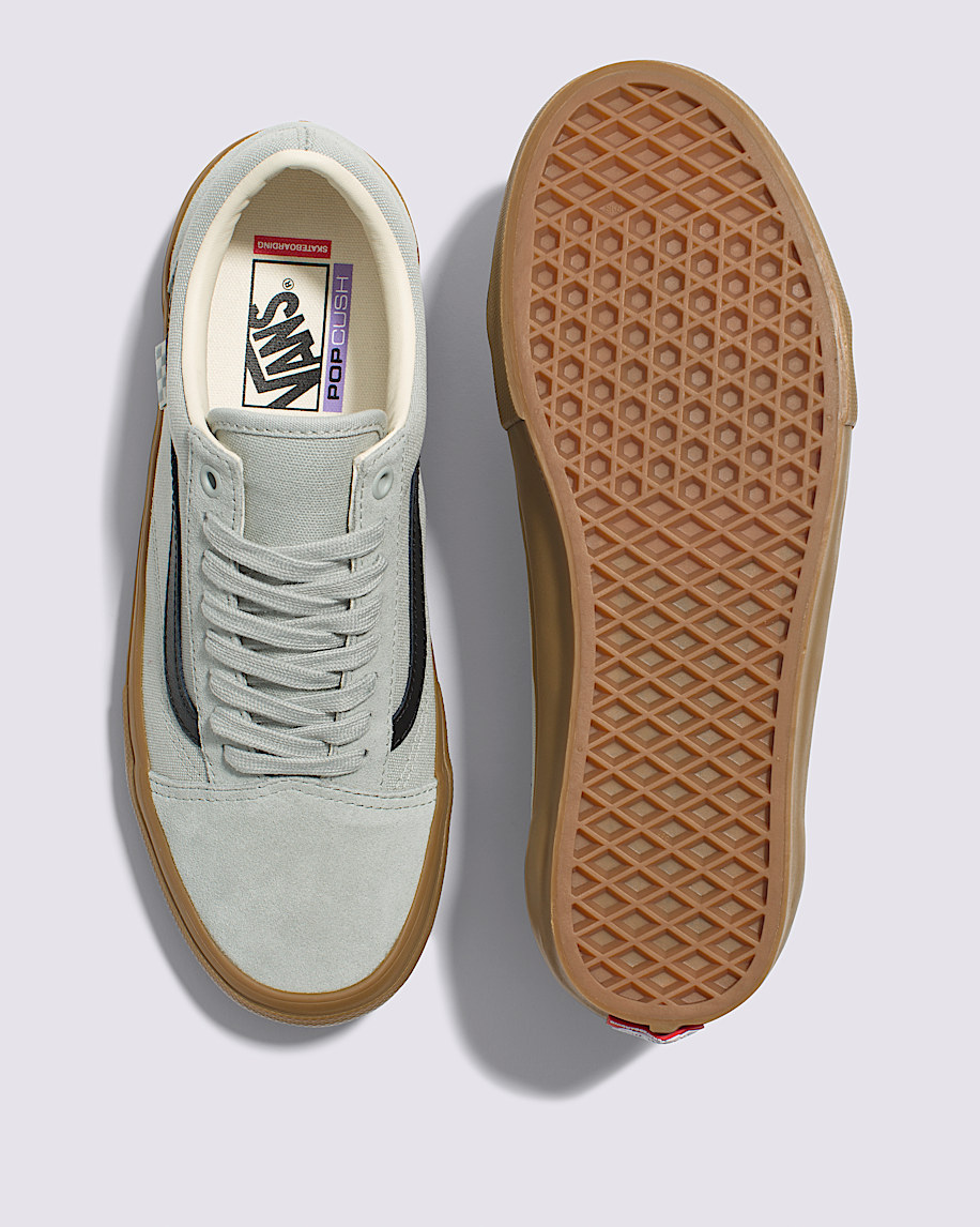 Skate Old Skool Shoe VANS Grey  Gum ALT2