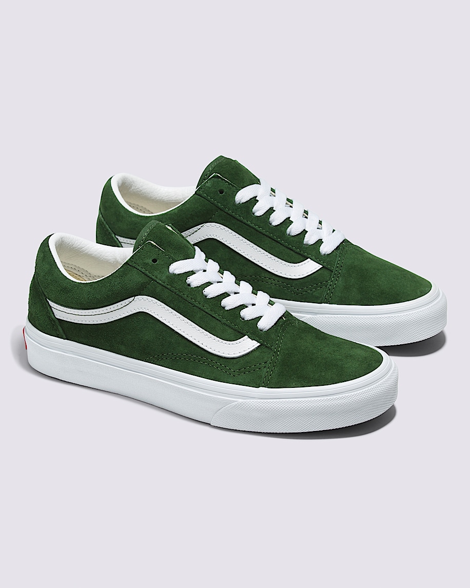 Old Skool Suede Shoe VANS Douglas Fir Green ALT1