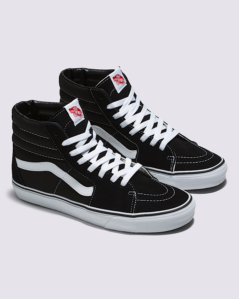 Sk8Hi Wide Shoe VANS Black  True White ALT1