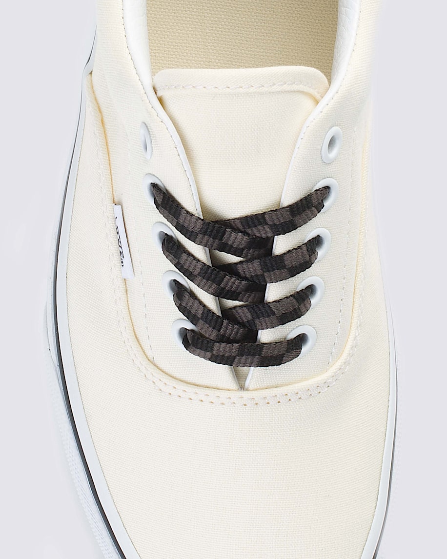 Vans 36 Checkerboard Laces VANS Checkerboard Black  Charcoal Grey ALT1