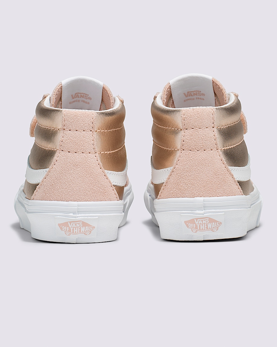 Little Kids Sk8-Mid Reissue V Metallic Shoe - 4