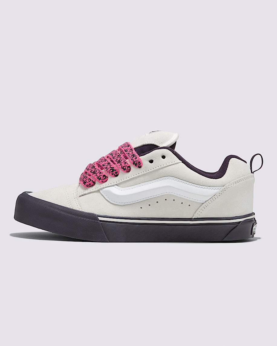Knu Skool Shoe VANS White  Pink HERO