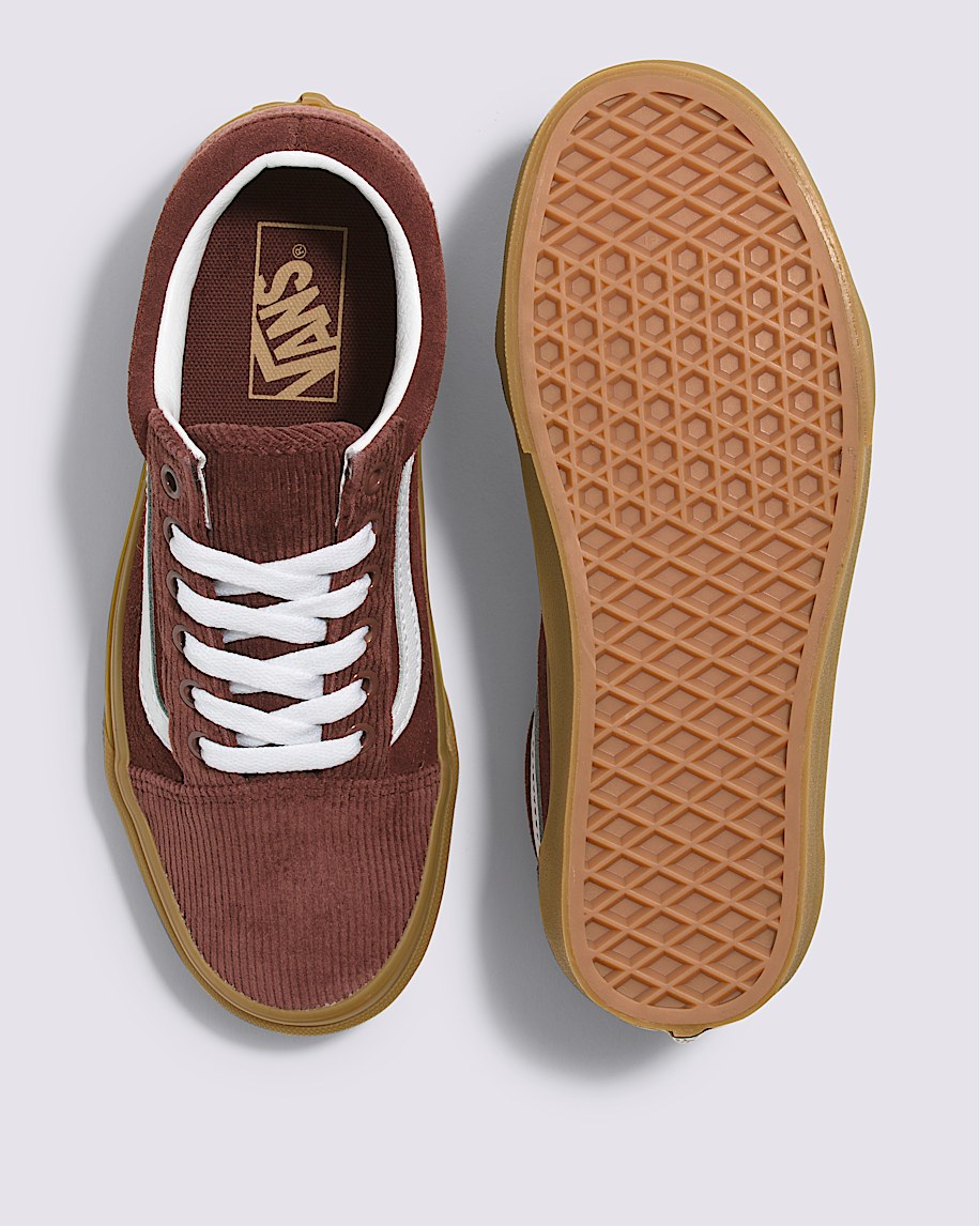 Old Skool Corduroy Shoe VANS Brown  Gum ALT2