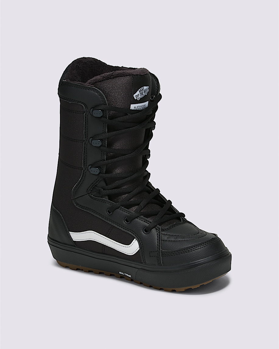 Hi-Standard Linerless Snowboard Boot in Black / Gum | Vans