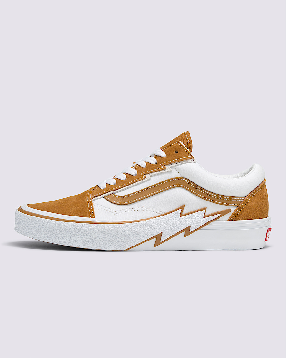 Old Skool Bolt Shoe VANS Cathay Spice Brown  White HERO