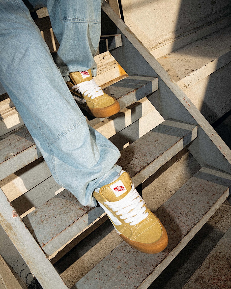 Knu Mid Shoe VANS Khaki Brown  Gum ALT1