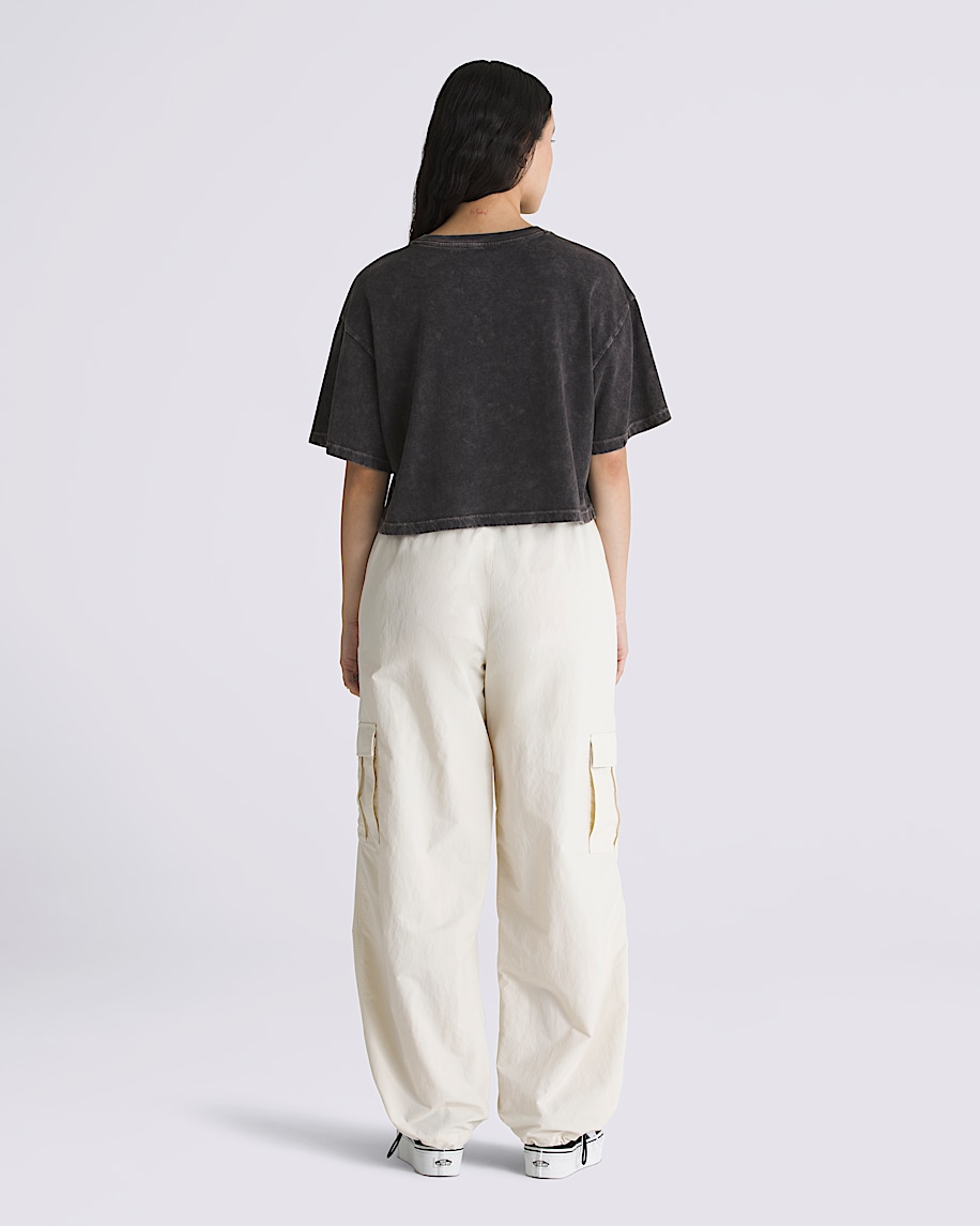 Riley Cargo Parachute Pants VANS Turtledove White ALT2
