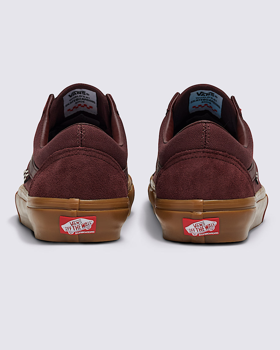 Skate Old Skool Shoe VANS Port Royale Red  Gum ALT3