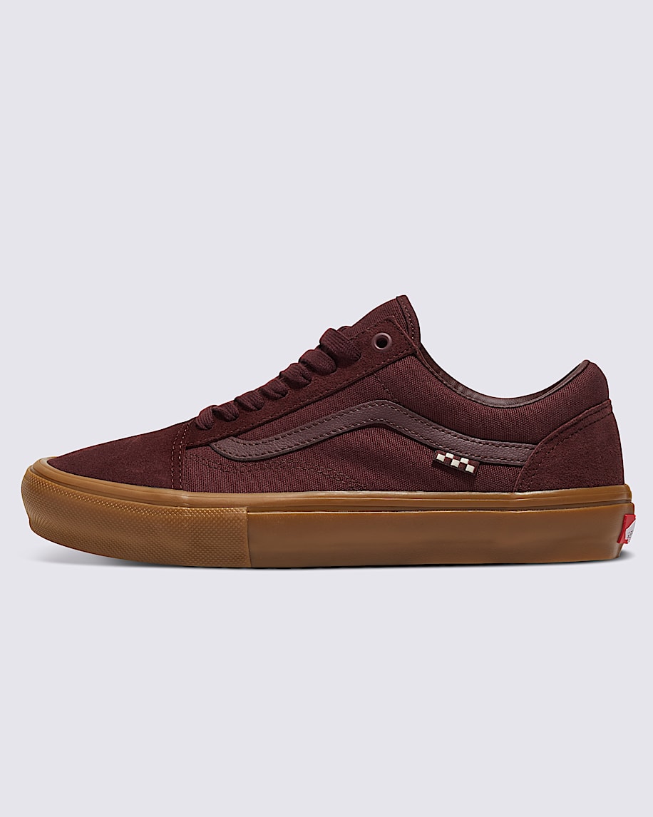 Skate Old Skool Shoe VANS Port Royale Red  Gum HERO