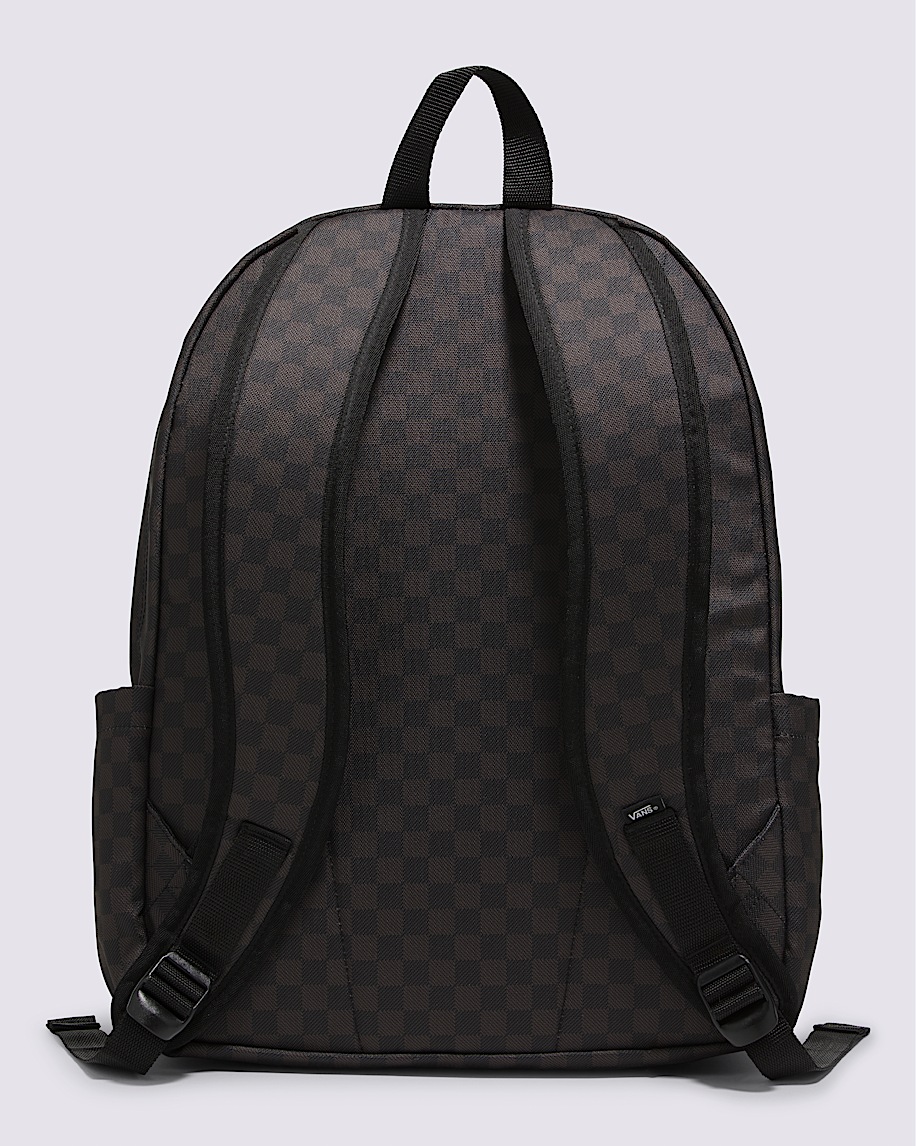 Old Skool Checkerboard Backpack VANS Checkerboard Black  Charcoal Grey ALT5