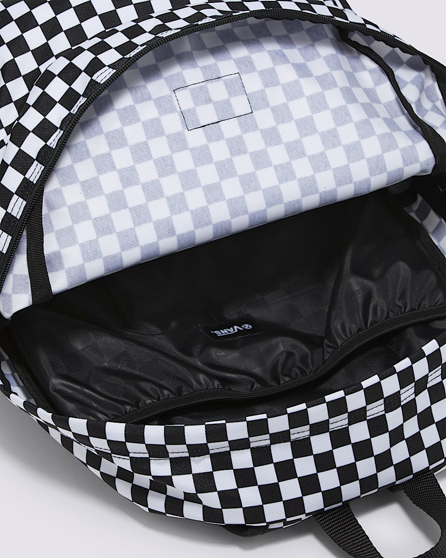 Old Skool Checkerboard Backpack VANS Checkerboard Black  White ALT5