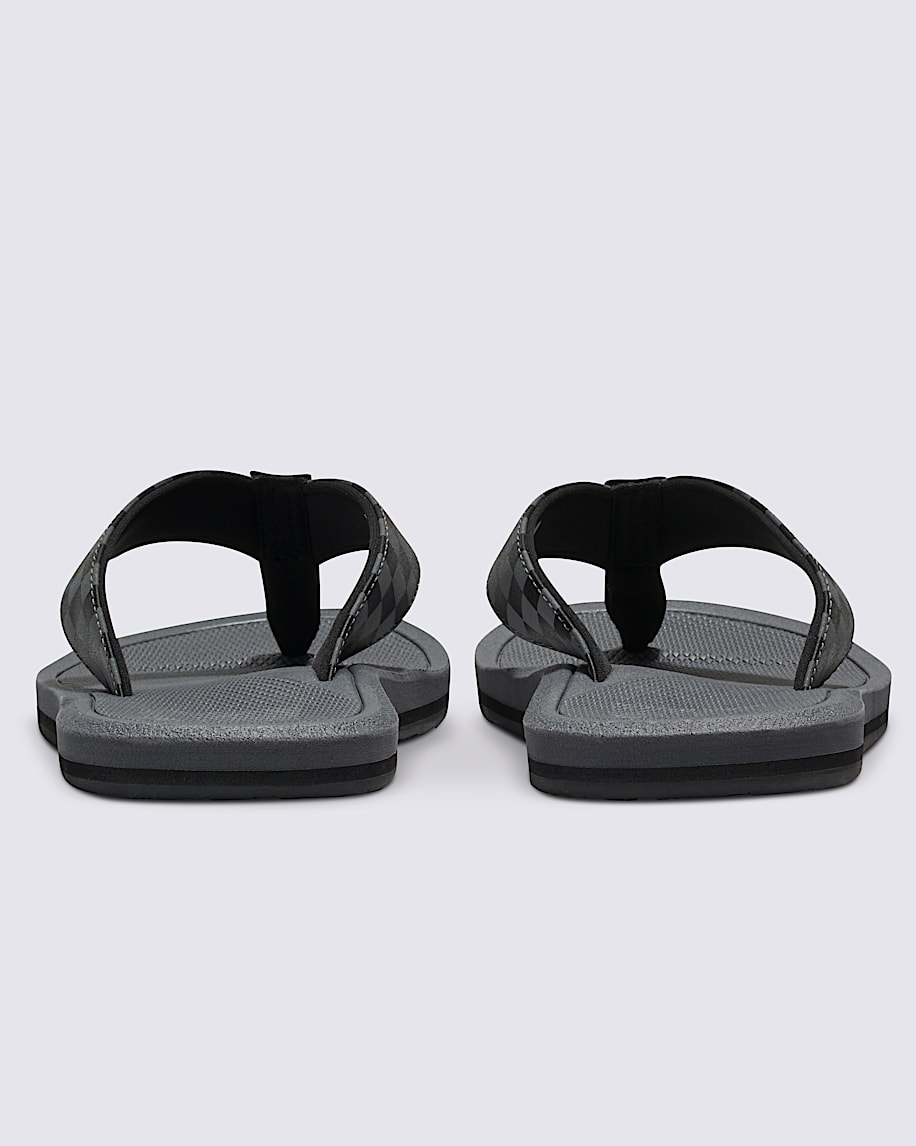 Nexpa Synthetic Checkerboard Sandal VANS Black  Pewter Grey ALT3