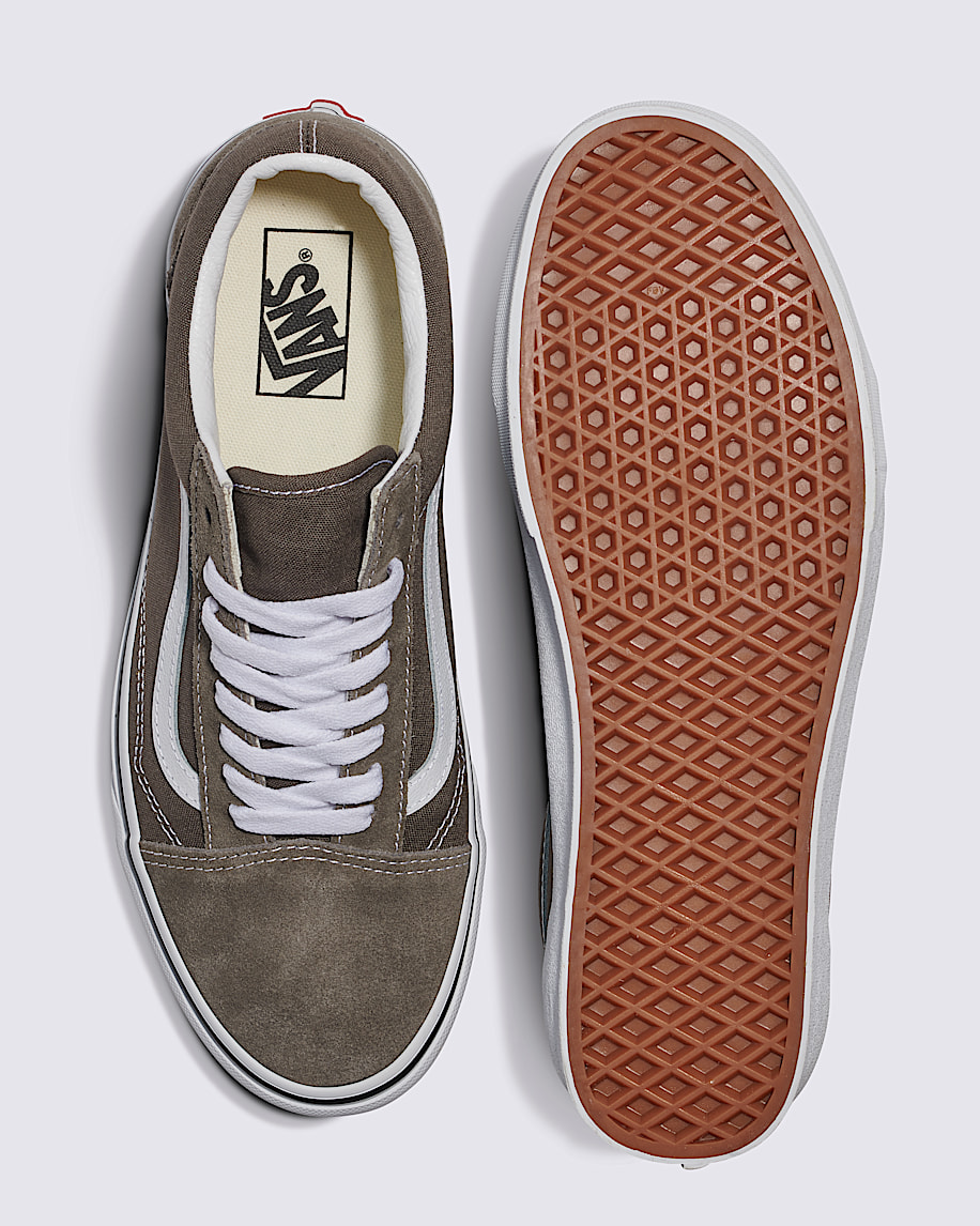 Old Skool Shoe VANS Bungee Cord Brown ALT3