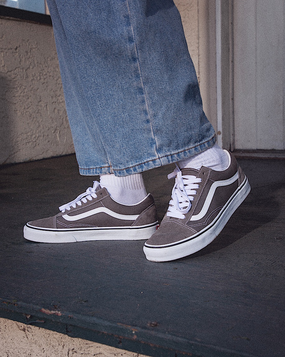 Old Skool Shoe VANS Bungee Cord Brown ALT1