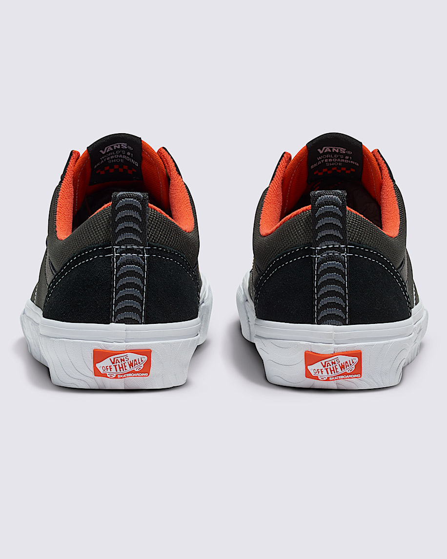 Vans X Spitfire Wheels Skate Old Skool Shoe VANS Black  Flame Orange ALT5