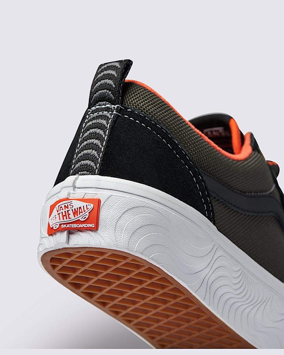 Vans X Spitfire Wheels Skate Old Skool Shoe VANS Black  Flame Orange ALT7