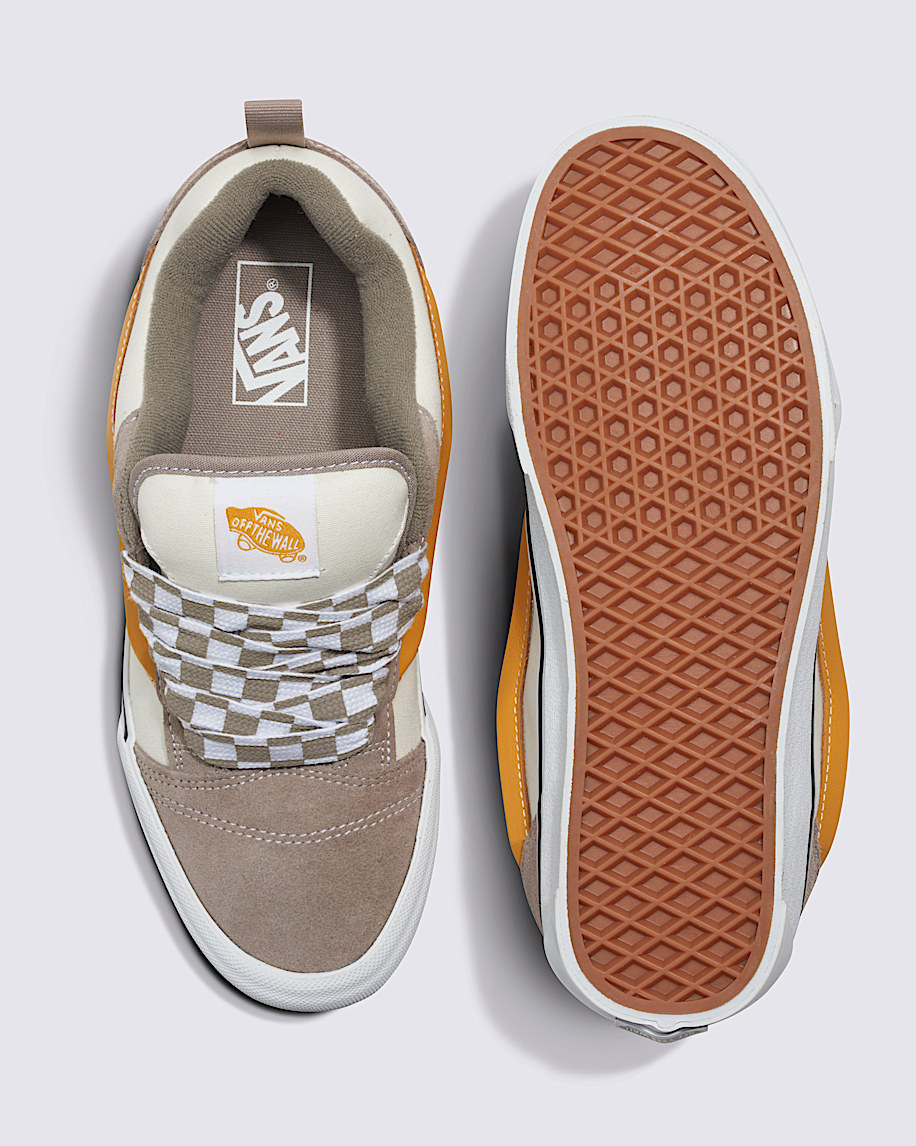 Knu Skool Shoe VANS Brown  Beige  Orange ALT2