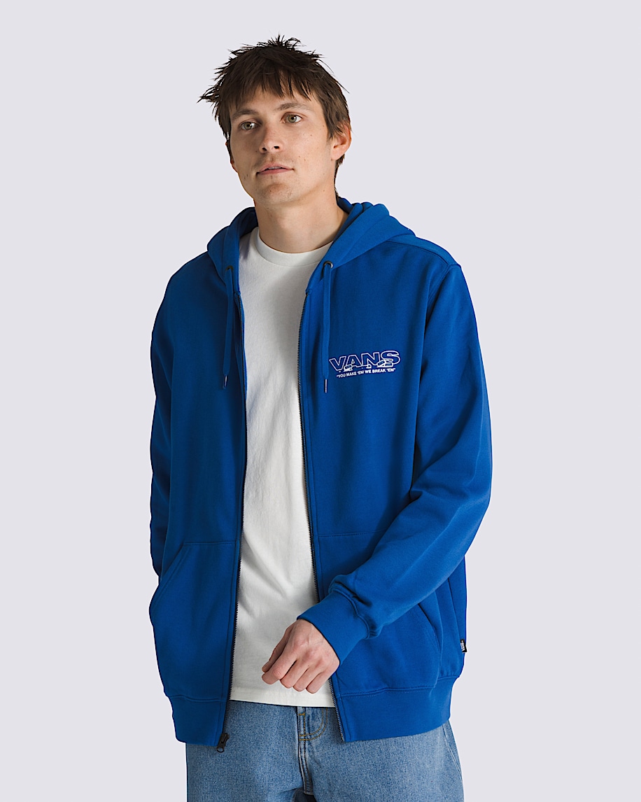 Break Made Full Zip Hoodie VANS True Blue ALT1